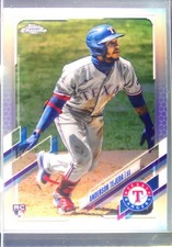 2021 Topps Chrome Anderson Tejeda Refractor RC #184 Rangers