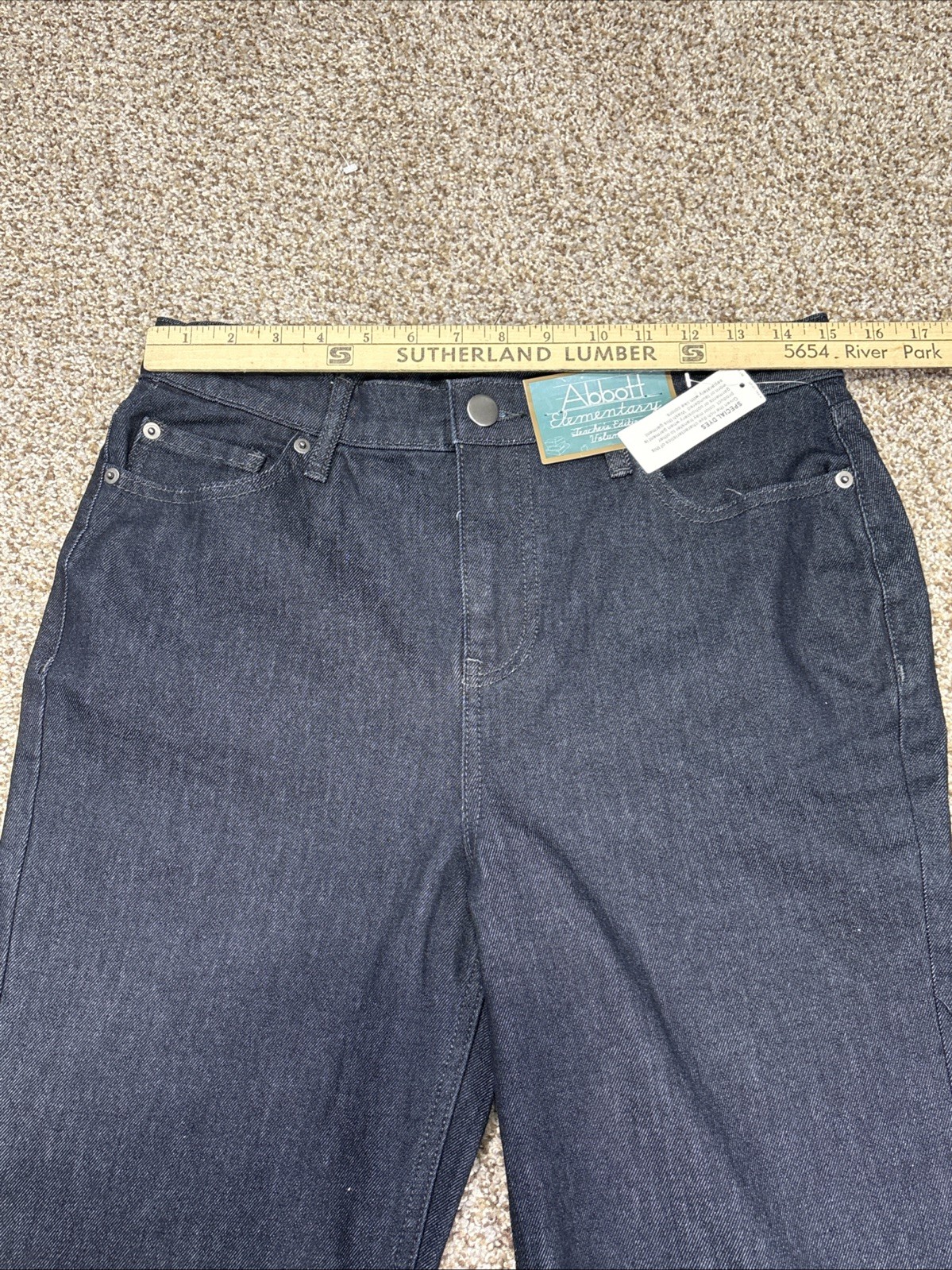 Abbott Elementary Volume 1 Men's Mid Rise Straight Leg Blue Jeans 30x34 Msrp $54 - View 8