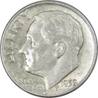 1959 D Roosevelt Dime Circulated Silver 10c Coin Collectible