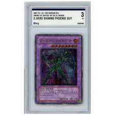 First Edition Elemental Hero Shining Phoenix Yu-Gi-Oh! Card Official
