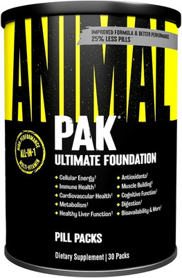 Animal Pak Convenient Multivitamin for Men & Women Daily All-in-One Vitamin