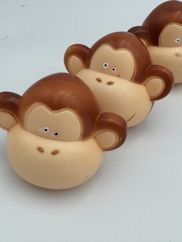 VTG Monkey Head String Light Covers Set Novelty Party Room Patio Jungle Decor - Picture 3 of 6