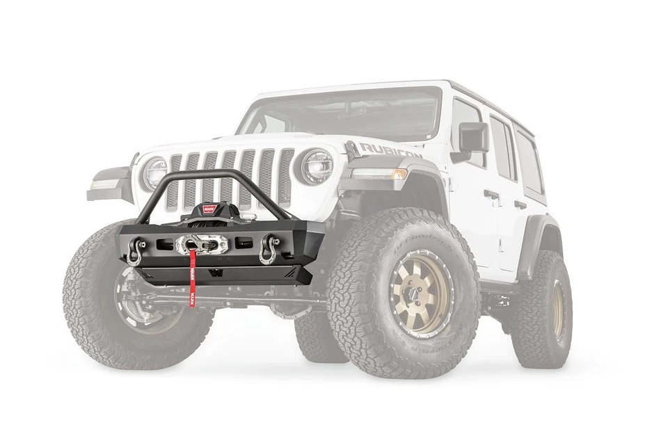 Warn 101330 Elite Series BUMPER JEEP FRONT - Image 3 of 4