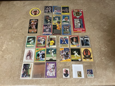 #ad #ad RICKEY HENDERSON : SHARP ALL DIFFERENT ODDBALL LOT PLEASE READ $31.11