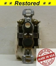 Vintage Push Button Light Switch, Single-Pole ON/OFF Mother-of-Pearl - Gordon