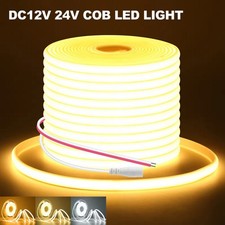 12V 24V Neon COB LED Strip Lights Waterproof Cabinet Kitchen Lighting 320LEDs/m