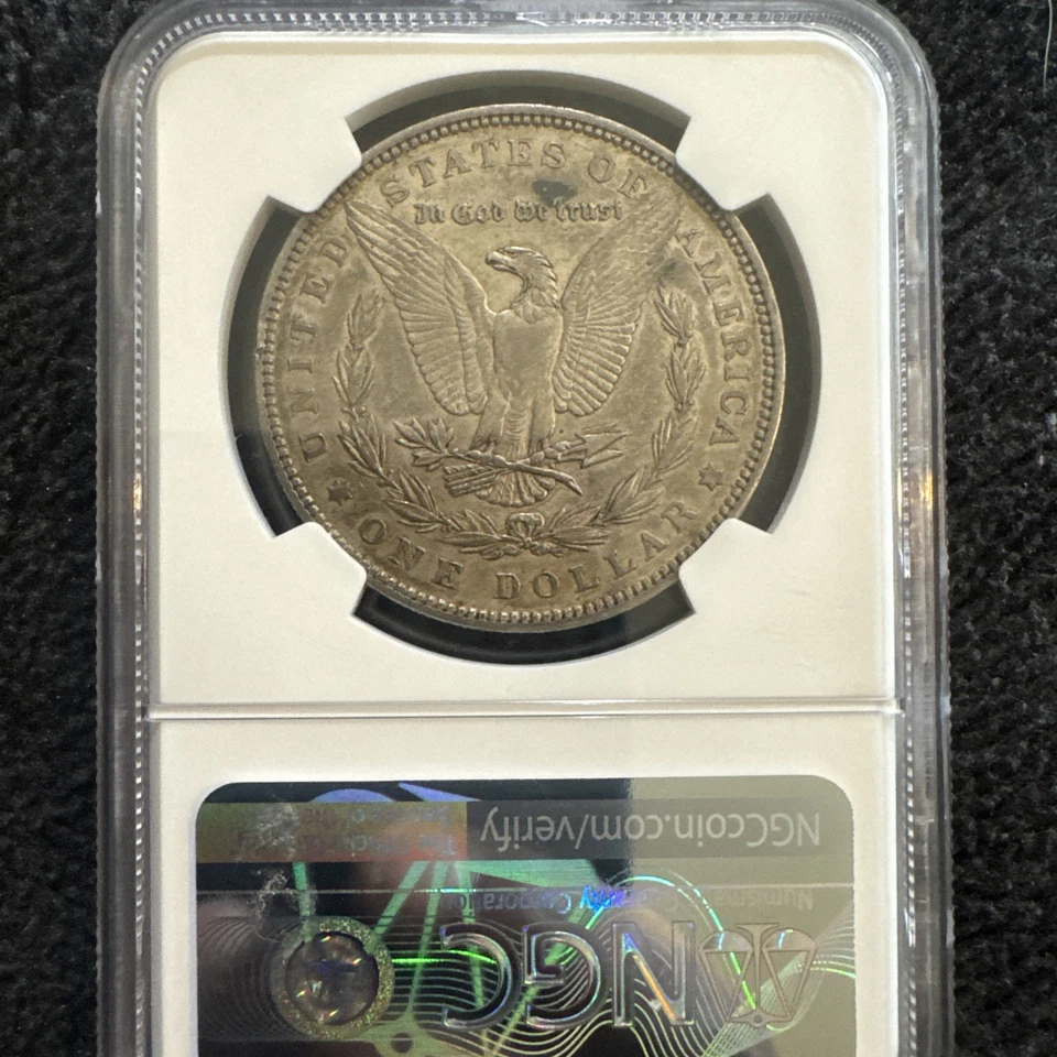 1878 $1 7TF Reverse of 79 Coin XF45 NGC Graded - Image 3 of 4