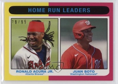2021 Transcendent Collection VIP Party 79/95 Juan Soto Ronald Acuna Jr 03co