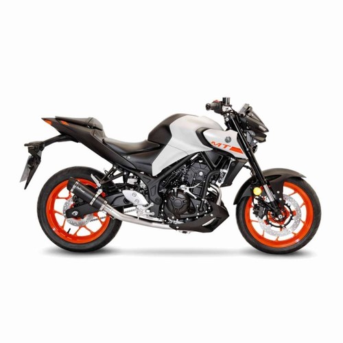 LEOVINCE AUSPUFFSCHALLDAMPFER GP CORSA EVO FUR YAMAHA MT-03 2020 CARBON - Picture 1 of 1