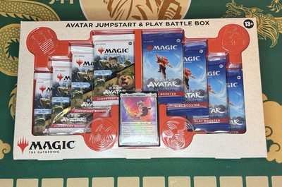 Magic the Gathering Avatar Jumpstart & Play Battle Box, NEW, Free Shipping