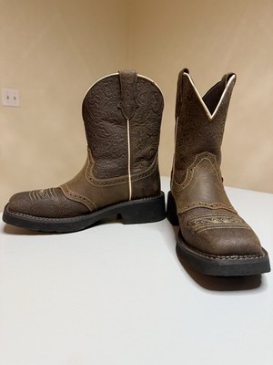 MANDRA BROWN WATER BUFFALO | STYLE #GY9618. 8'' Women's J124 Wide Square Toe