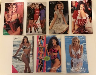 1990’s Frederick’s of Hollywood Catalog Lot of 7 Vintage Catalogs