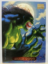 Hulk 2099 1994 Marvel Masterpieces Fleer Card #51