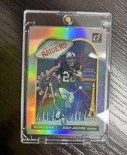 2023 Panini Donruss Downtown! Josh Jacobs Insert #D-12 Las Vegas Raiders 💎