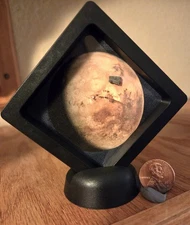 Genuine Mars Rock, XL Martian Meteorite Interactive Display w/ Authenticity Card