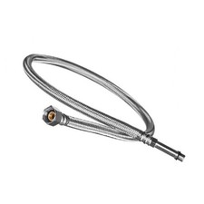 M10 x 3/8 Inch Flexible Kitchen Basin Monobloc Tap Connector Tail 30-80cm