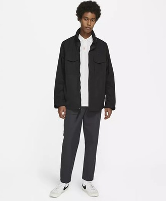 Nike NSW Premium Essentials M65 Jacket CZ9879 010 Black/Black New Men's Size S