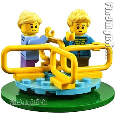 M238 Lego Fun in the Park Minifigures Boy Girl Playground Go
