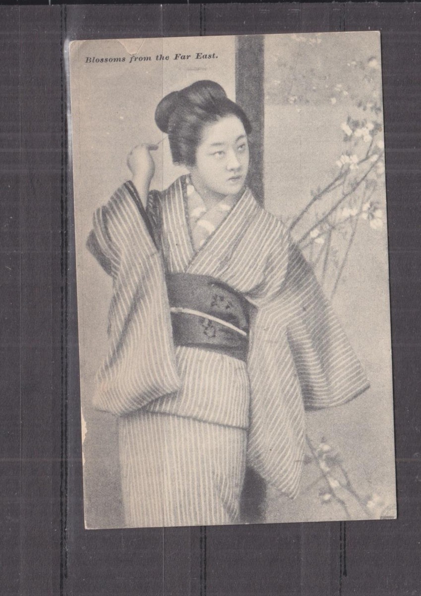 ☆ ユン・ピョウ / FROM FAR EAST JAPAN, LADY, BLOSSOMS FROM THE FAR EAST, c1910 ppc., unused. | eBay