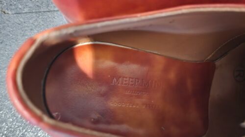 Meermin Mallorca Monk strap derby leather shoes size 9 US - Picture 3 of 4