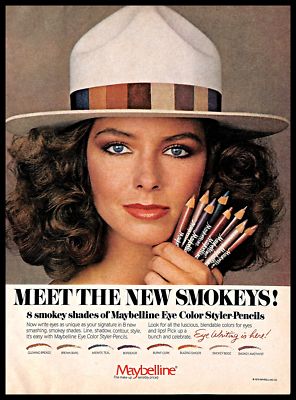 1979 Maybelline Eye Color Styler Pencils Vintage PRINT AD ...