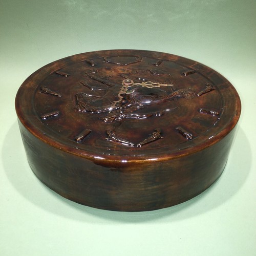 Vintage GUNS & BULLETS COWBOY Holland Form Wanduhr signiert 1983 BATTERIE FUNKTIONIERT - Bild 8 von 11