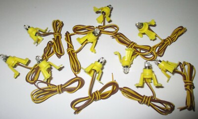 LED Beleuchtungssockel für Modellhäuser E5.5  16-24V   komplett   10 Stück  *NEU