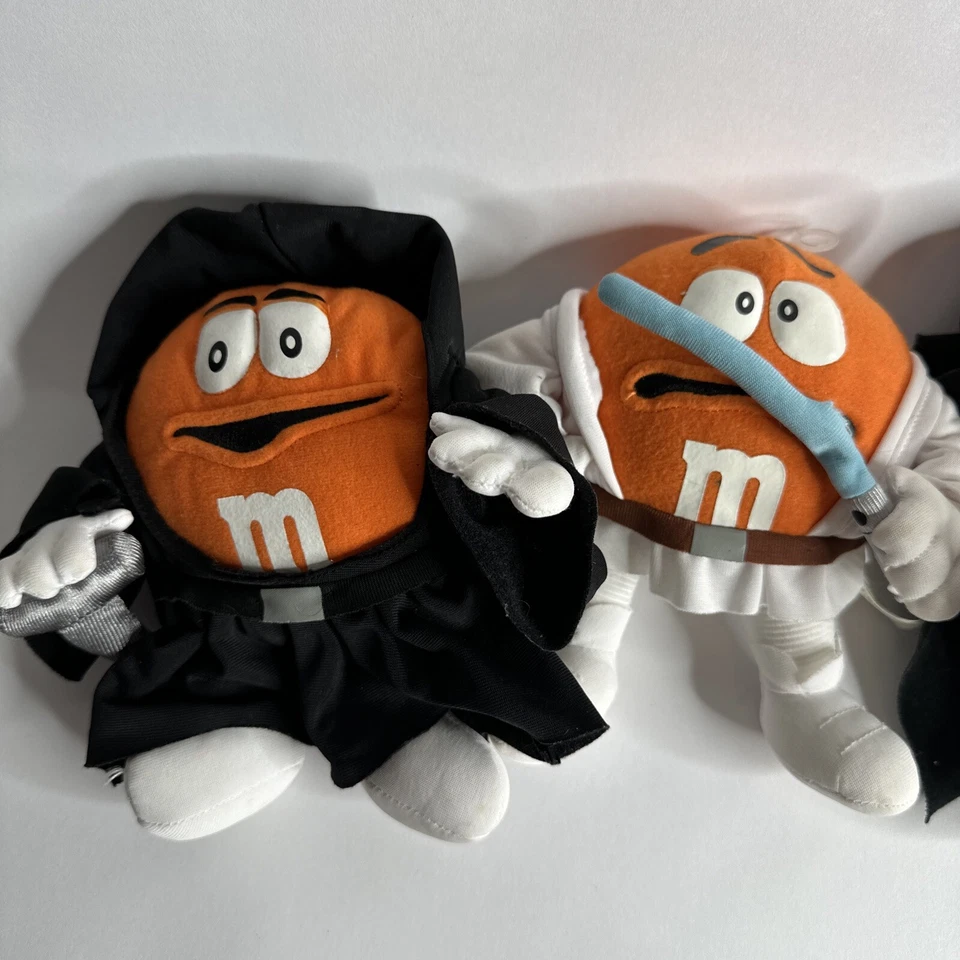 Lote de 3 - M&M's World Star Wars Orange Emperor Palpatine Vader Luke Skywalker - Imagem 2 de 4