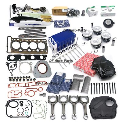 OEM Engine Rebuild Overhaul Kit Oversize 83.01mm (+0.5)  Ø21mm For VW Audi EA888