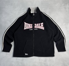 LONSDALE LONDON Mens Big Logo Full Zip Fleece...