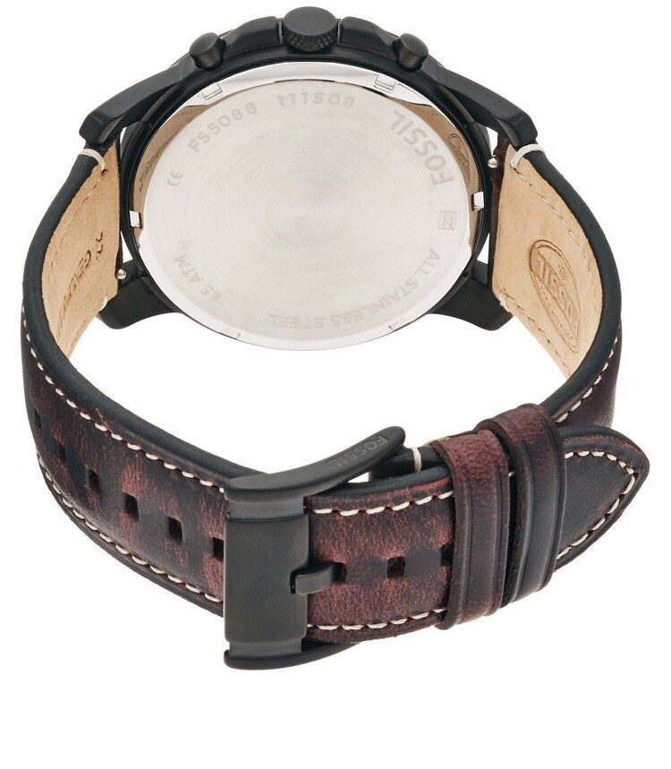 FS5088 Brown Leather Quartz Watch 
