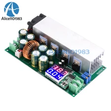 DC12-80V 20A Digital Adjustable Step Down Buck Voltage Regulator Power Module