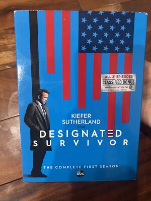 Designated Survivor The Complete First Season (DVD) W/Slipcover NEW