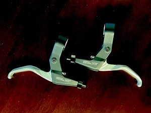 Shimano XT V Brake Lever Pair Mountain Bike Bicycle  Bmx Retromod Mint ! Rare SE