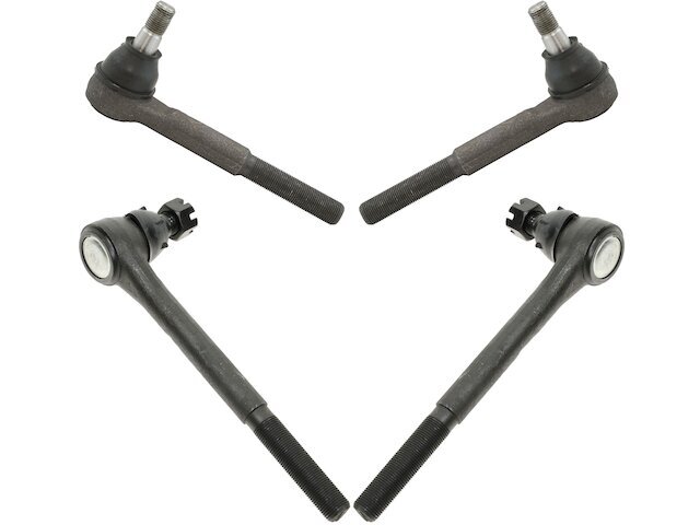 Front TRQ 4 Piece Tie Rod Set Tie Rod End Set fits GMC P3500 1979-1995 19DBWK