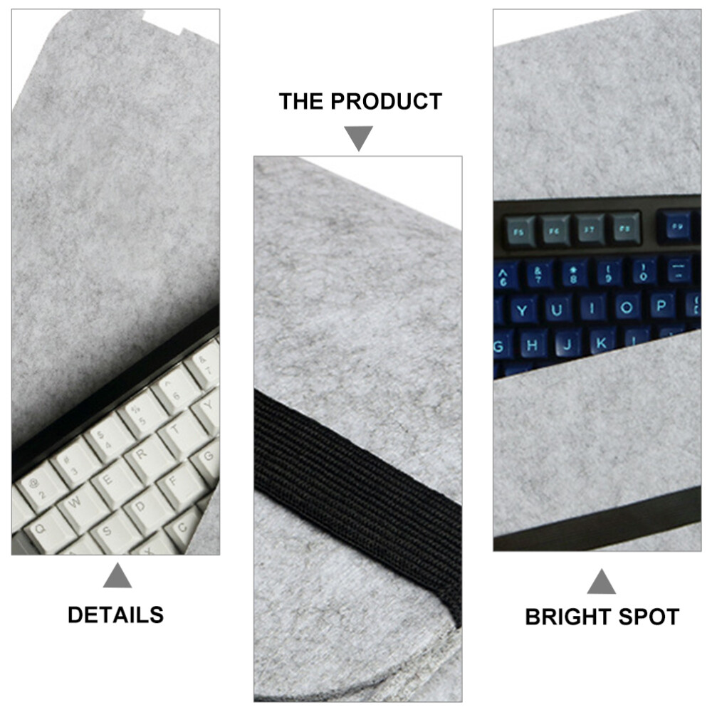 Durable PU Mechanical Keyboard Storage Bag with Precise Design