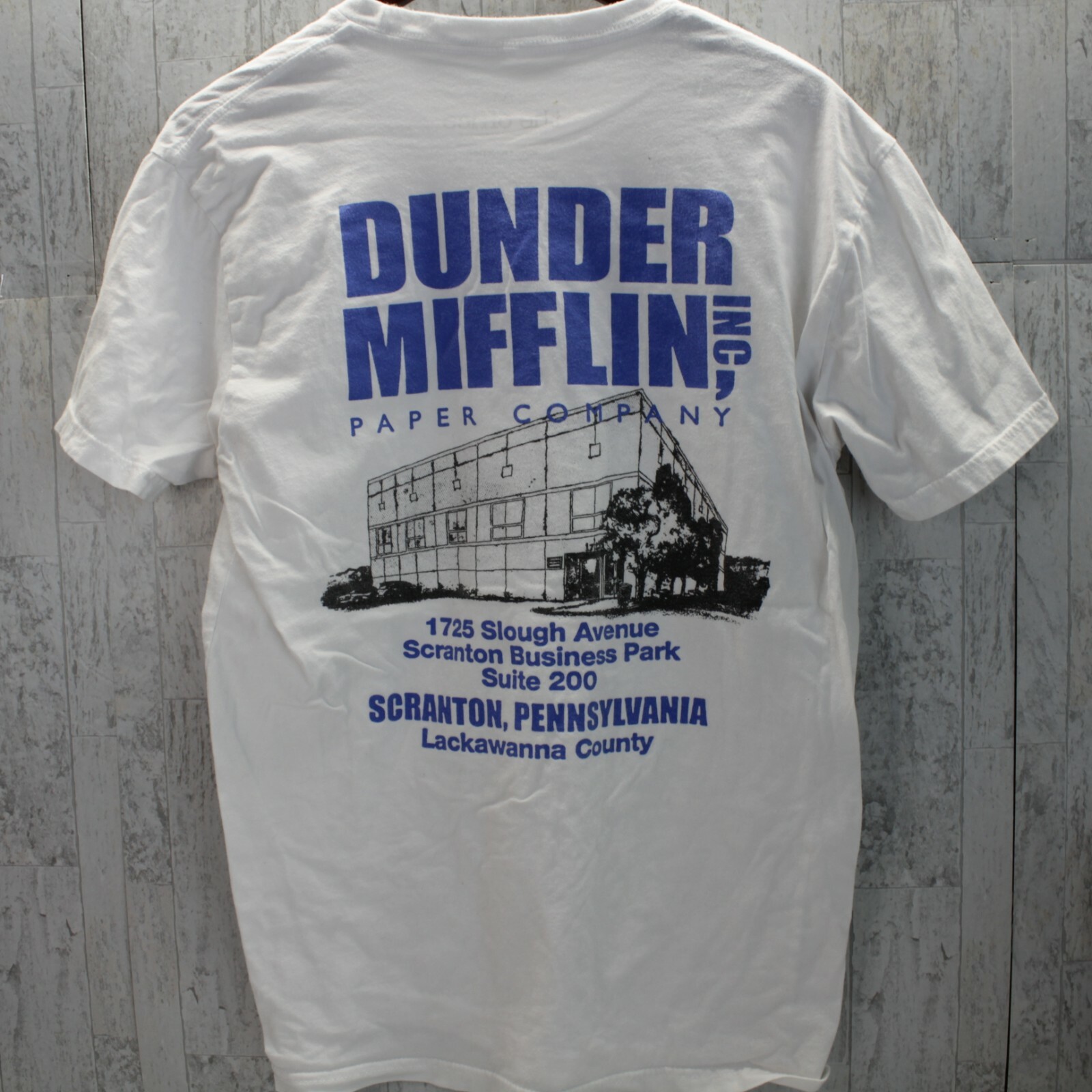 the office dunder mifflin warehouse staff shirt