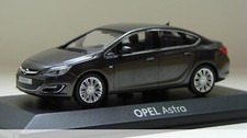 Opel Astra J 2012 Grey Metallic Minichamps 07751000-10002 1/43 Limousine Grise