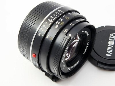 Minolta M-Rokkor 40mm F2 Standard Prime Lens Leica M for Leica