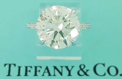 Tiffany Co True Round Diamond Engagement Ring ct