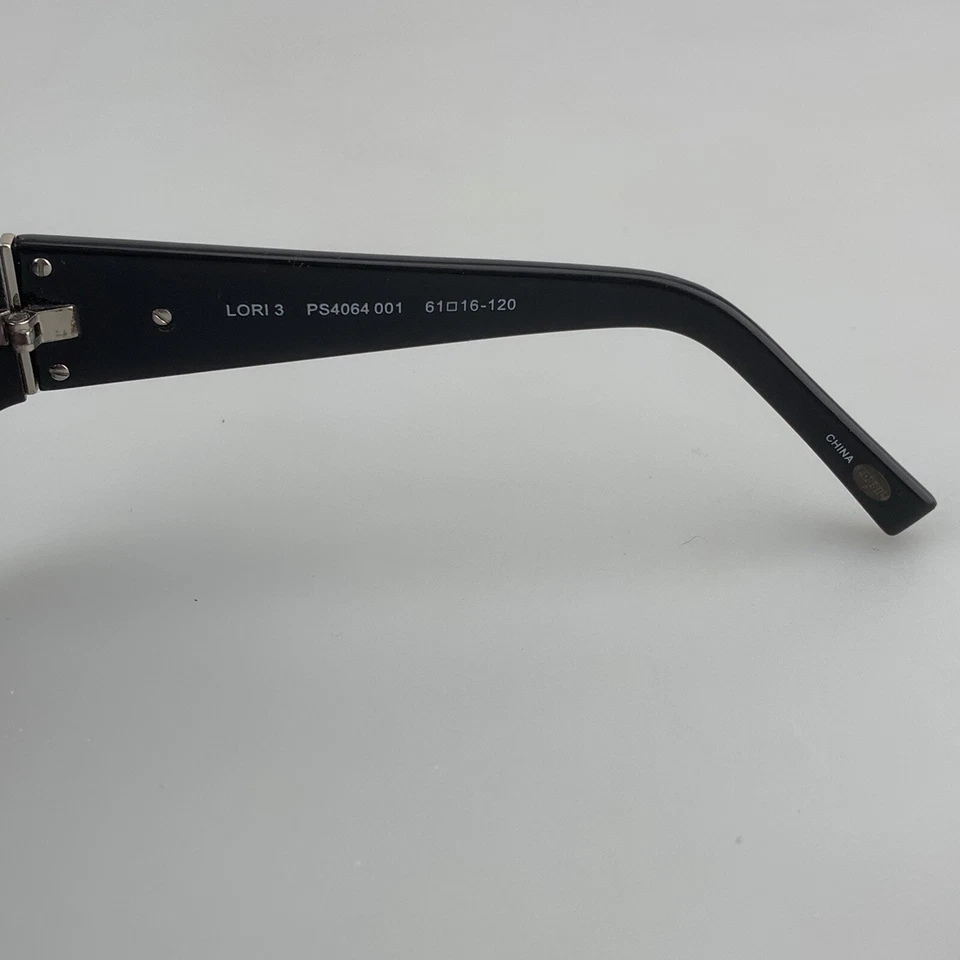 Gafas de sol Fossil negras mod. Lori 3 PS4064 011 Butterfly de gran tamaño Foto 4 de 4