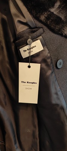 Kooples Show Militär Wollgraben über Erbsenmantel Herren S UK36 EU46 mittlere Länge £475 - Bild 8 von 12
