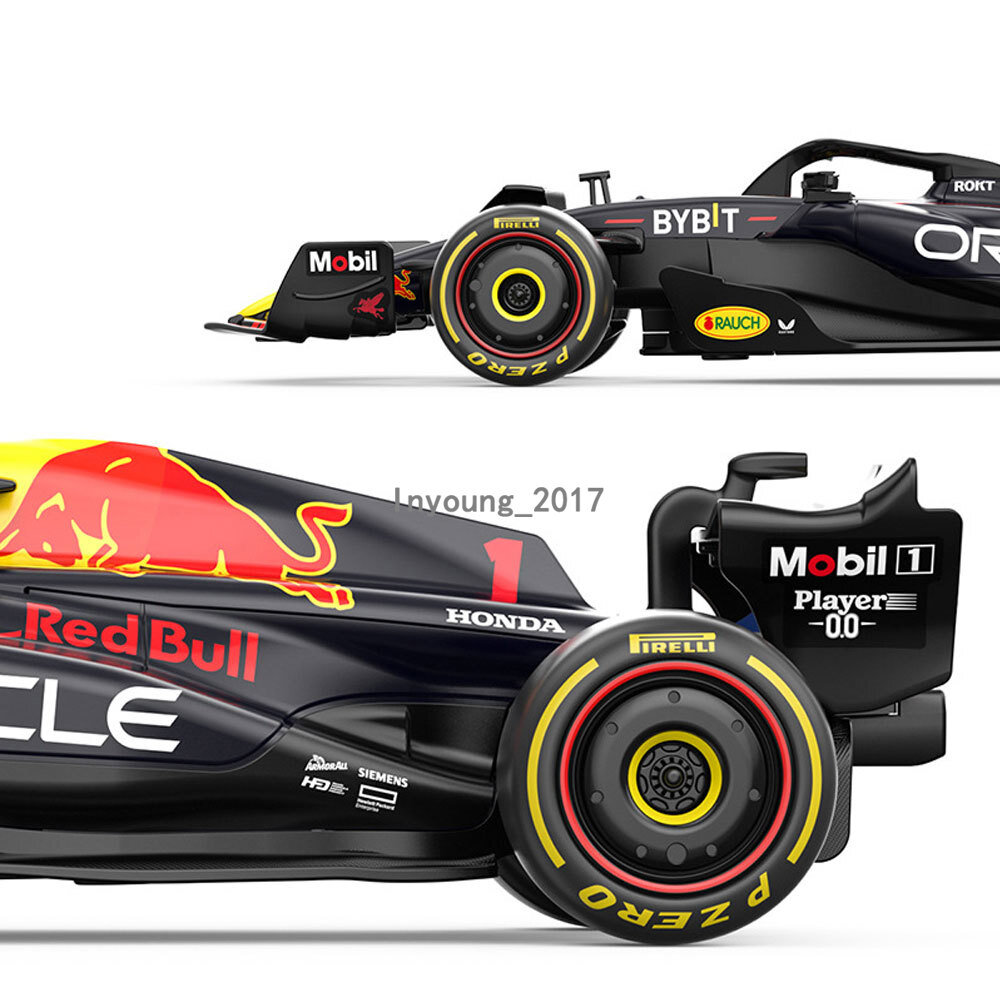 1:24 Scale F1 Red Bull RB19 Racing Car Diecast Model Car