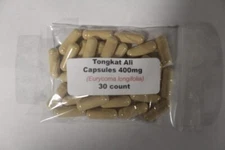 Tongkat Root Powder Capsules (Longjack) 30 count 400mg each