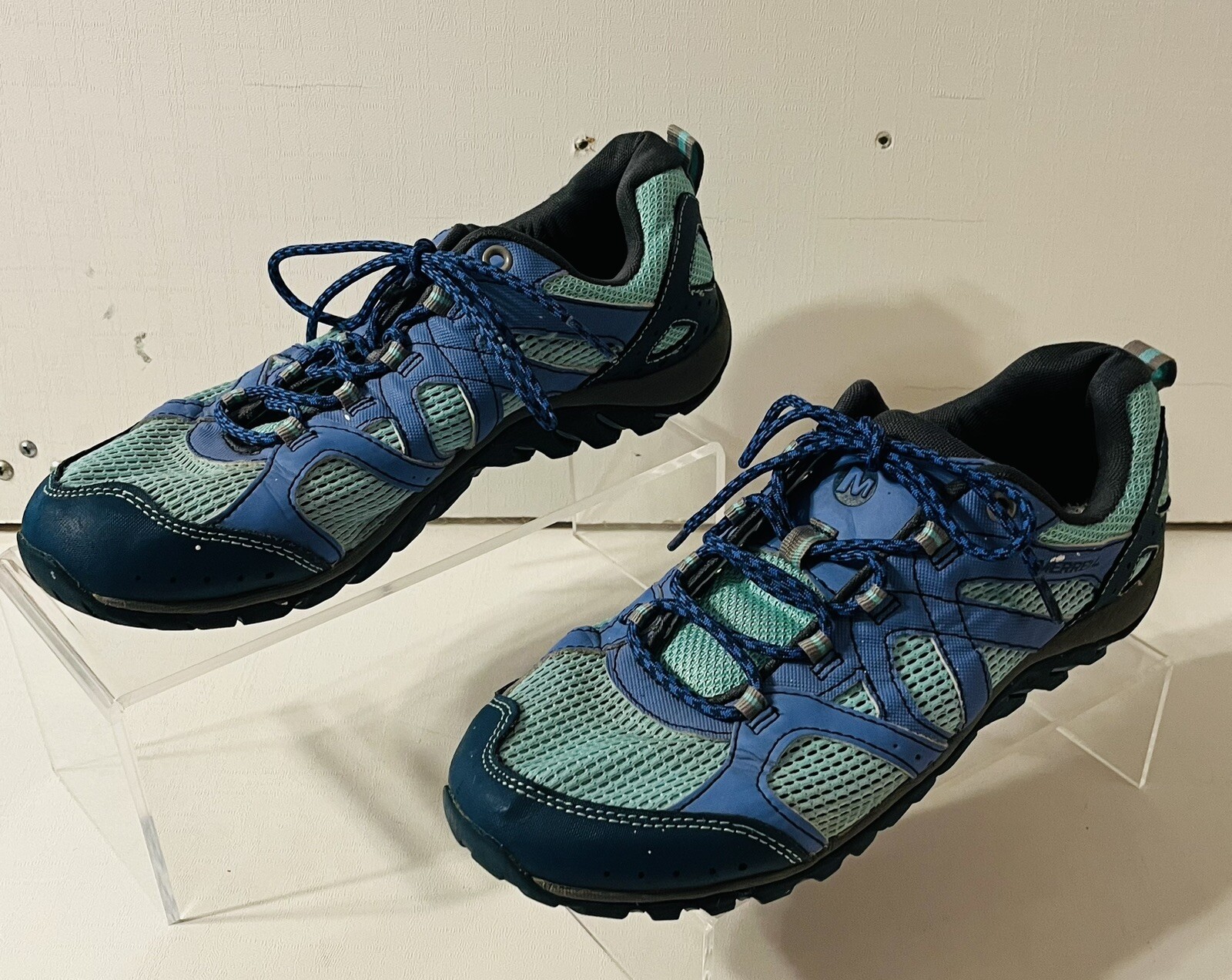 Scarpe Merrell donna Rockbit Cove Hydro escursionismo acqua blu verde taglia 10