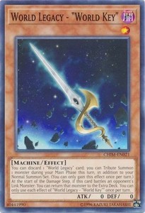 World Legacy - World Key - CHIM-EN021 - Common - Unlimited Edition x3 - Near Min