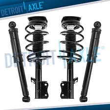4pc Front Struts Rear Shocks Kit for 2007 2008 2009 2010 2011 2012 Nissan Sentra