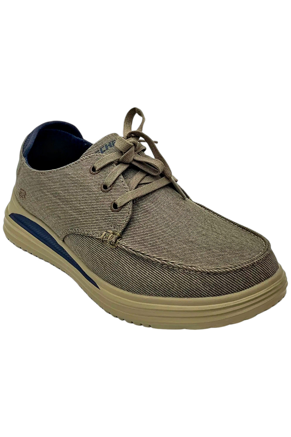 Skechers Mens Proven Forenzo Slip-On Loafers Khaki 9790₽