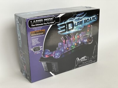 Laser Pegs 3D Lite Board, 115 pegs, games, 21 Models NEW Sealed