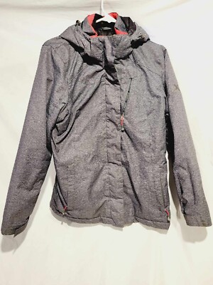 Zeroxposur Womans Winter Coat Size Small Gray Pink